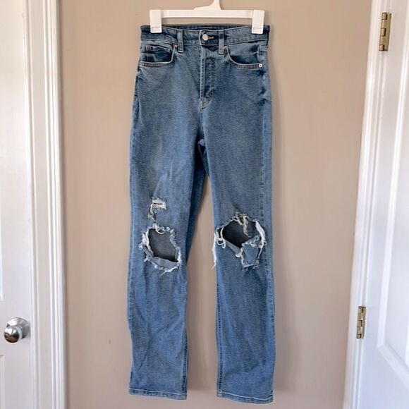 Women’s Wild Fable Super High Rise Straight Size 0 - Picture 2 of 7